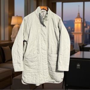 Calia quilted jacket (sage green) fully lined Medium NWT